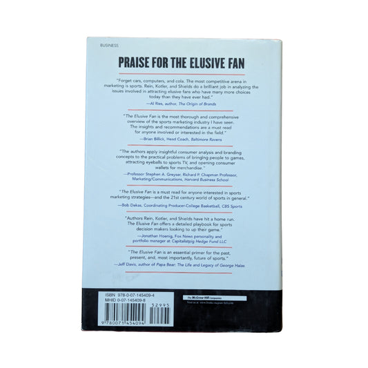 The Elusive Fan: Reinventing Sports in a Crowded Marketplace