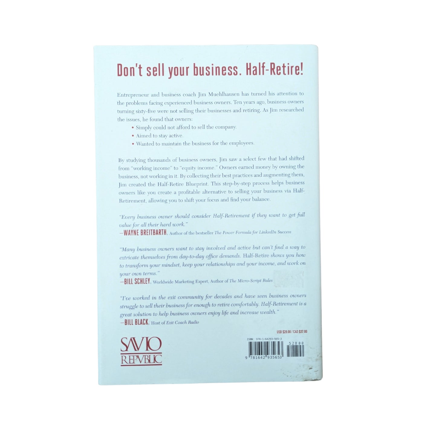 Half-Retire Keep Your Business, Ditch the Stress