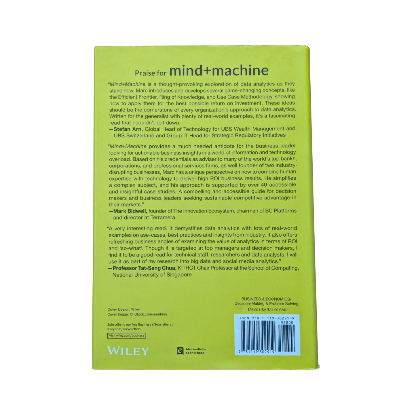 Mind+Machine: A Decision Model for Optimizing and Implementing Analytics