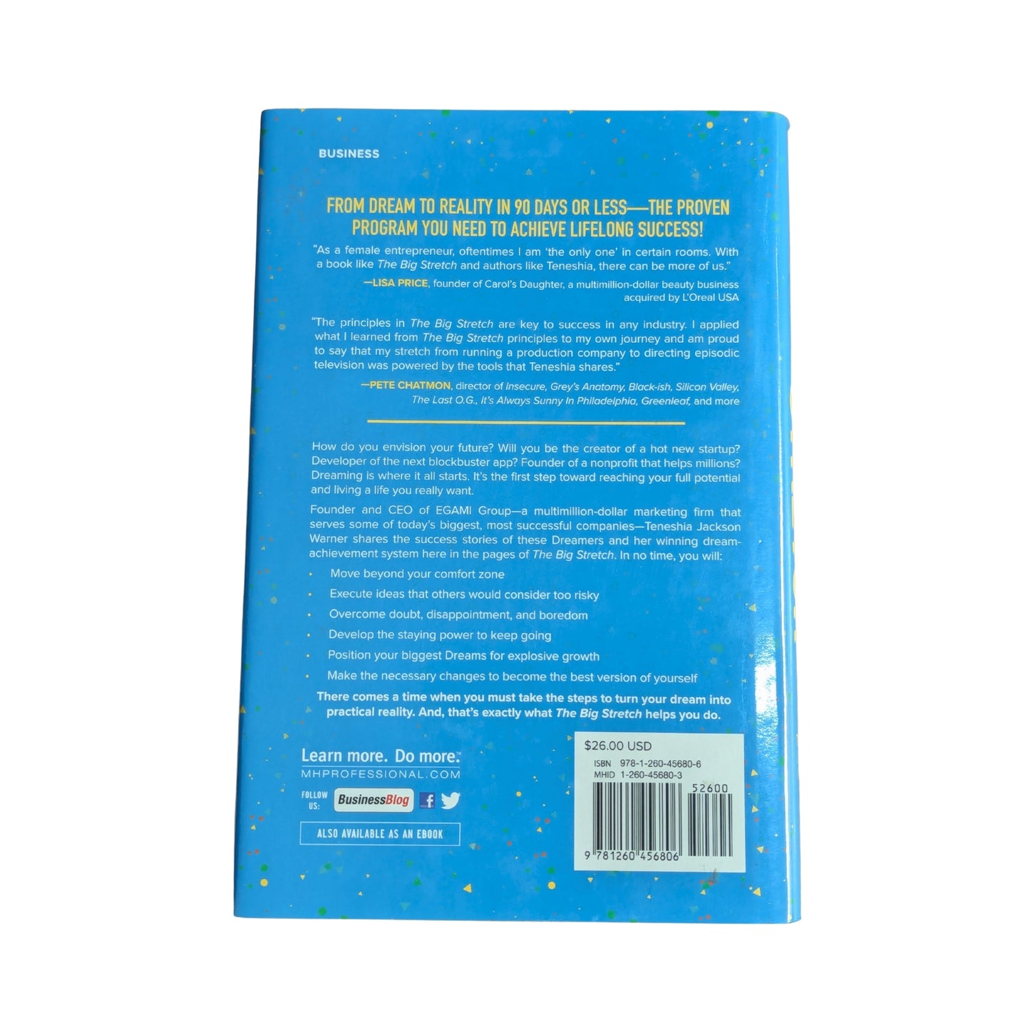 The Big Stretch: 90 Days to Expand Your Dreams, Crush Your Goals, and Create Your Own Success (BUSINESS BOOKS