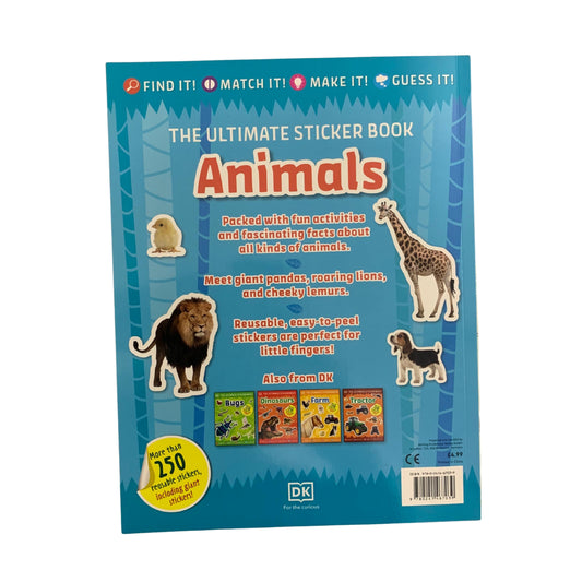 The Ultimate Sticker Book Animals