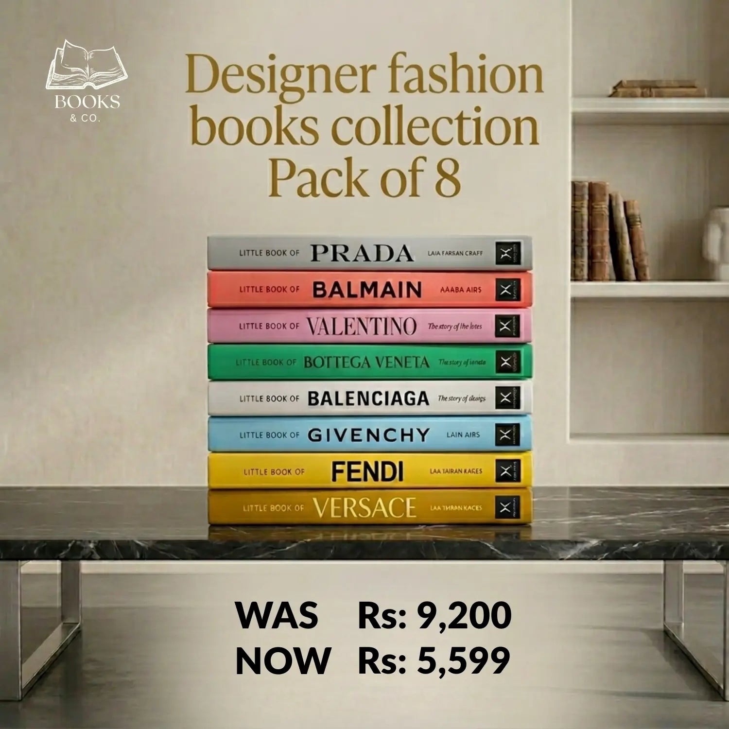 Little Book of Fashion | Complete Designer Edition | 8 Books Set – TBC Little Book of Fashion | Complete Designer Edition | 8 Books Set – TBC
