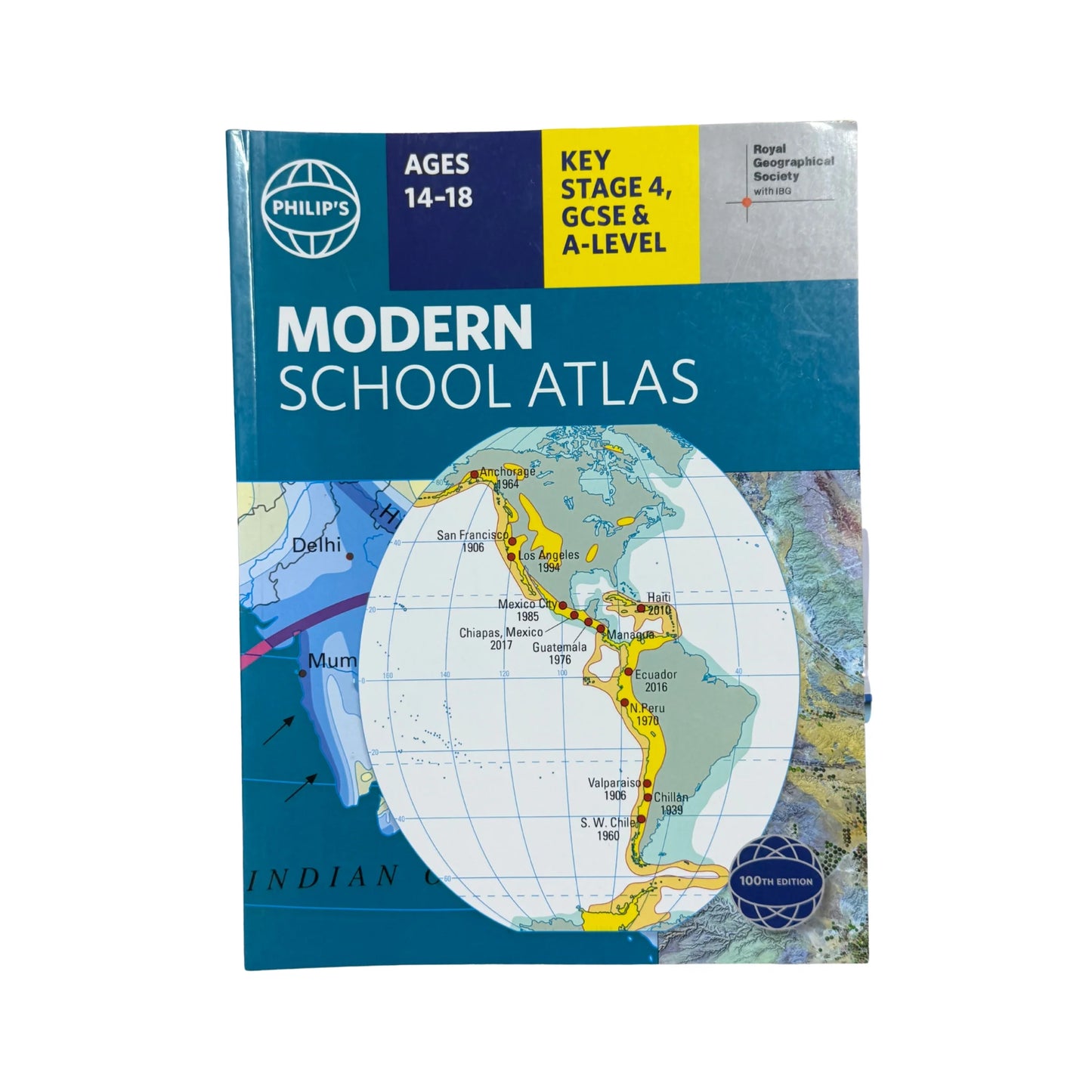Philip's RGS Modern School Atlas 100th Edition