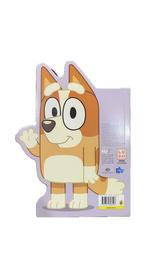 Bluey: All About Bingo: A Shaped Board Book (Board Book)