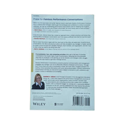 Painless Performance Conversations A Practical Approach to Critical Day-to-Day Workplace Discussions