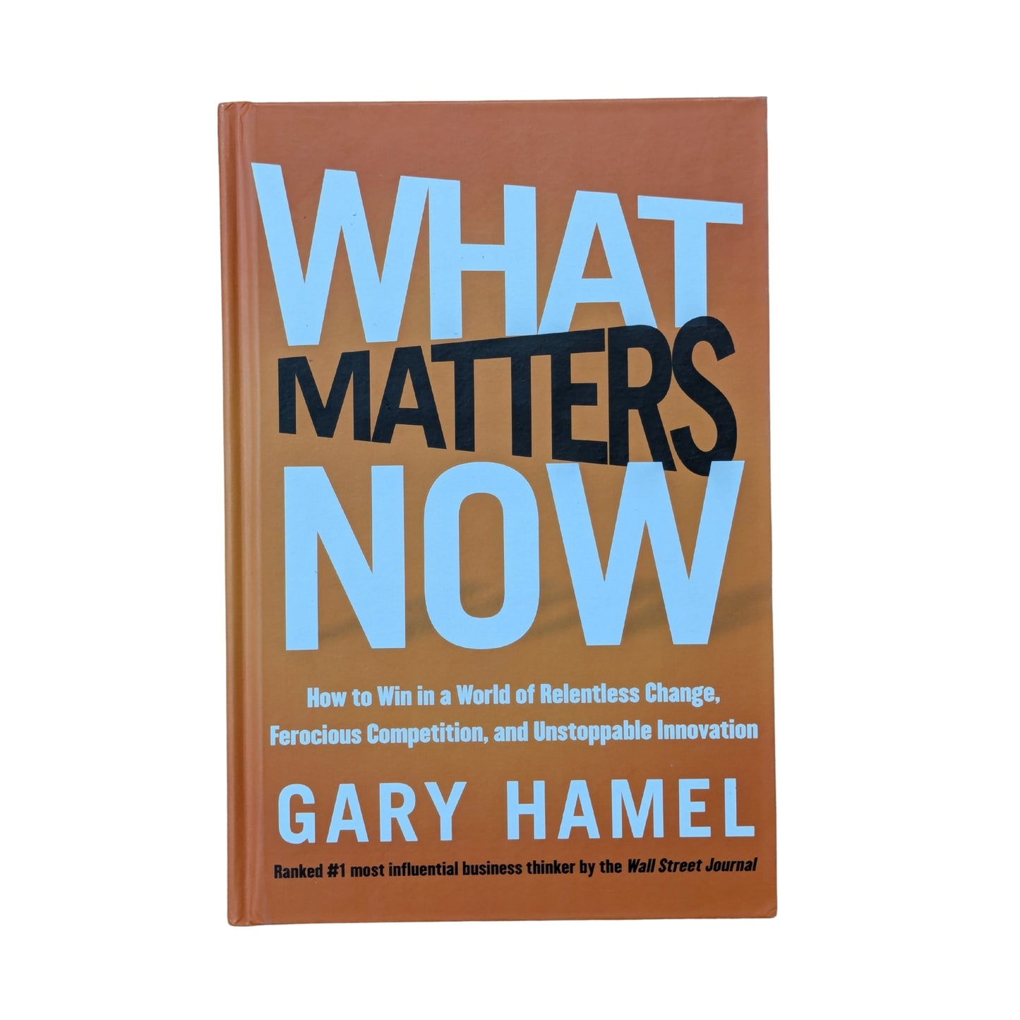What Matters Now: How to Win in a World of Relentless Change, Ferocious Competition, and Unstoppable Innovation