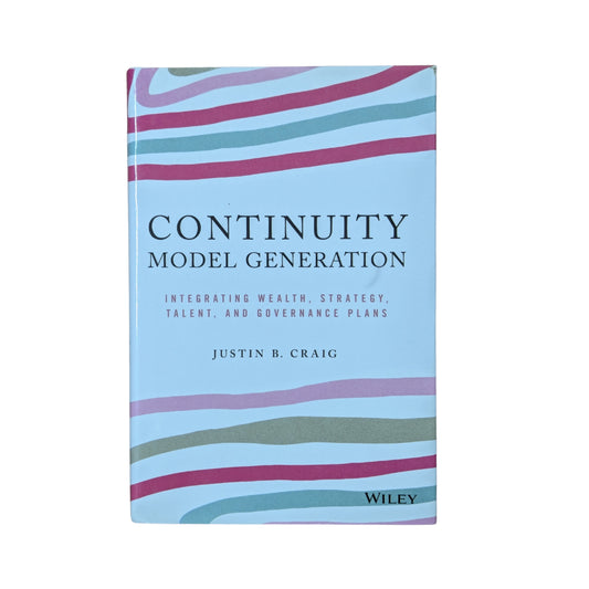 Continuity Model Generation: Integrating Wealth, Strategy, Talent, and Governance Plans
