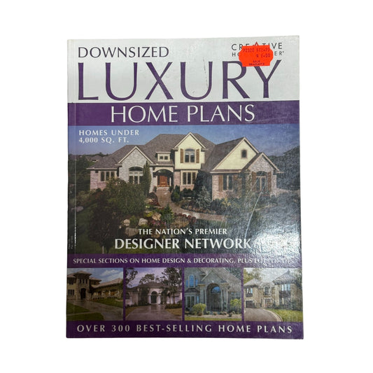 Downsized Luxury Home Plans