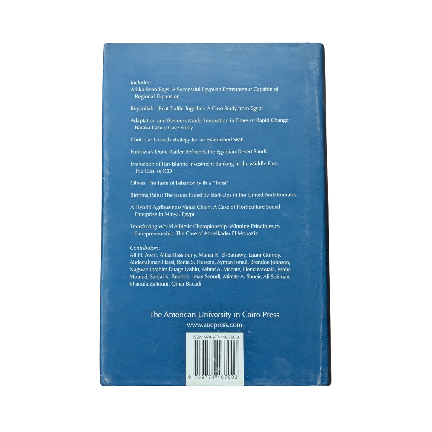 Entrepreneurship in the Arab World: Ten Case Studies