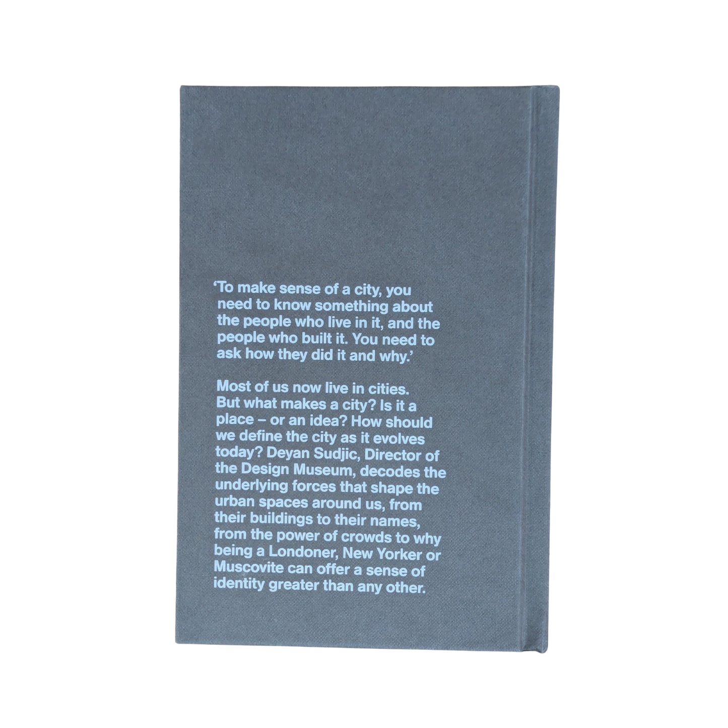 The Language of Cities