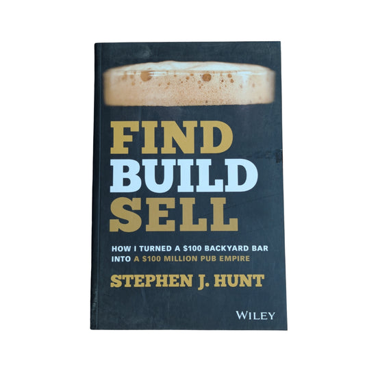 Find. Build. Sell.: How I Turned a $100 Backyard Bar into a $100 Million Pub Empire