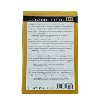 Leadership-Driven HR Transforming HR to Deliver Value for the Business