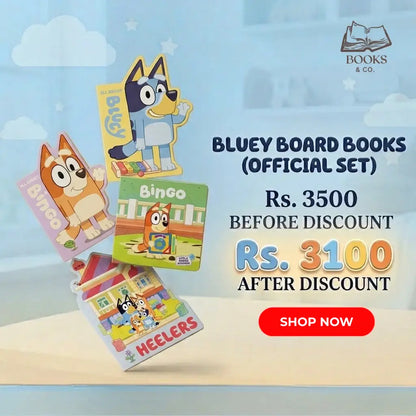 Bluey & Family 4-Book Premium Board Book Set Deal – Ultimate Heeler Collection