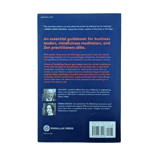 A Sense of Something Greater: Zen and the Search for Balance in Silicon Valley