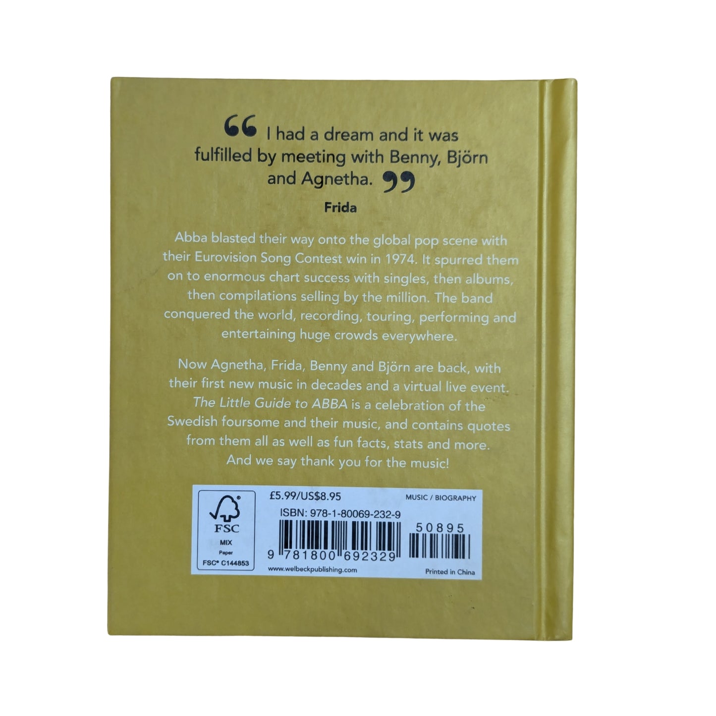 The Little Guide to Abba: Thank You For the Music (Little Books of Music)