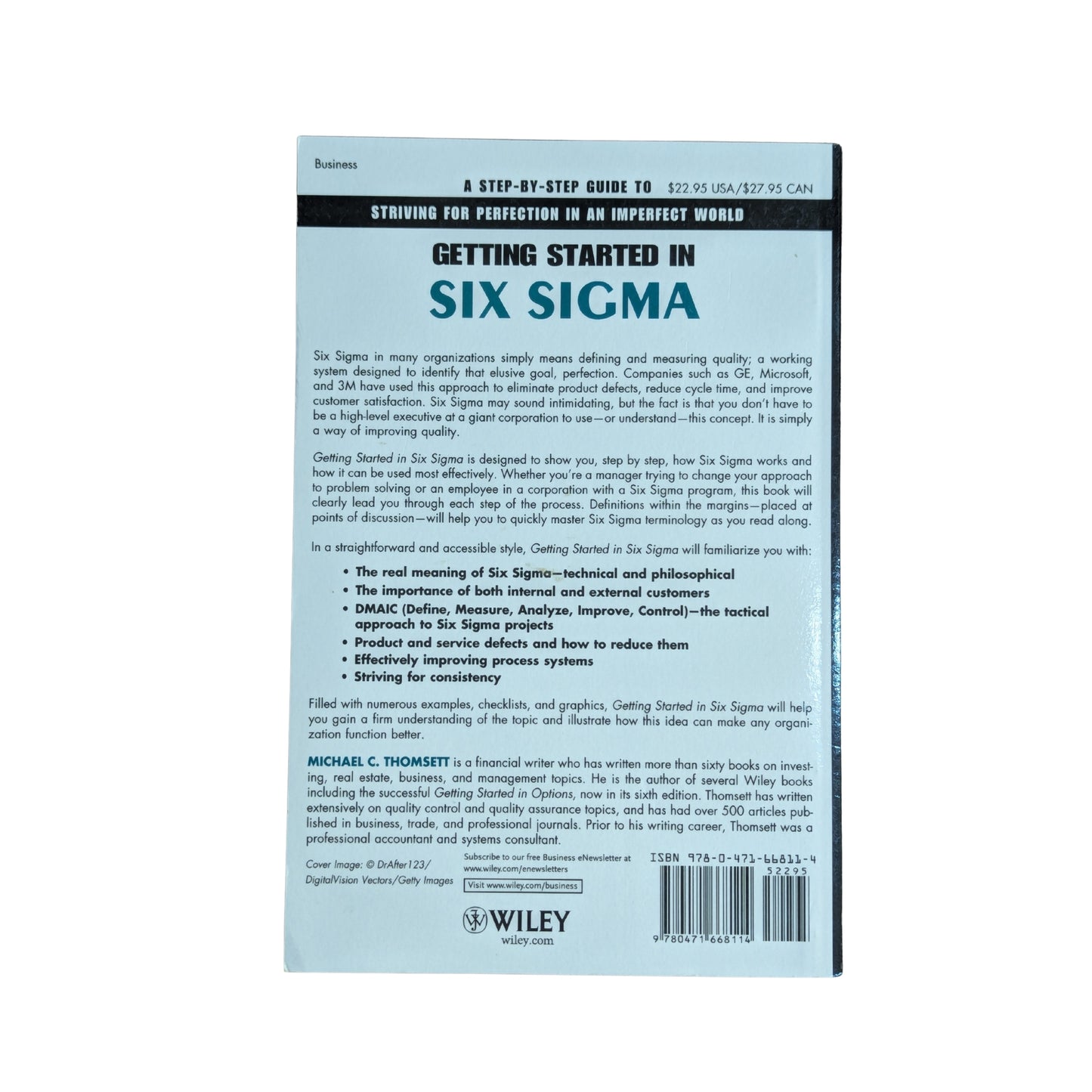 Getting Started in Six Sigma