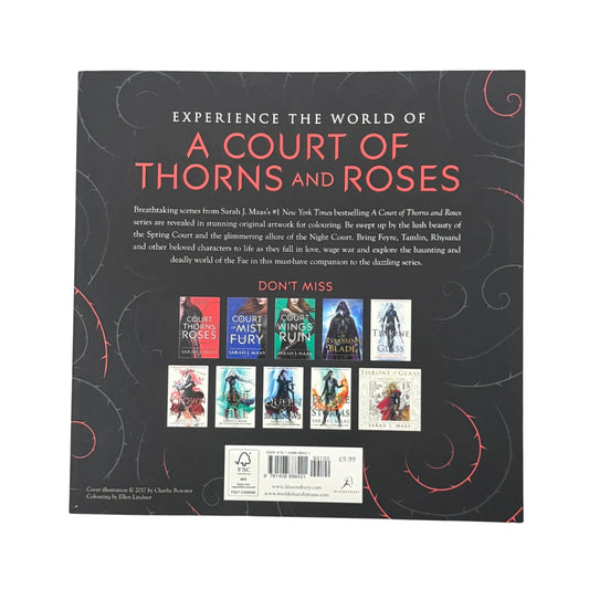 A Court of Thorns and Roses Colouring Book