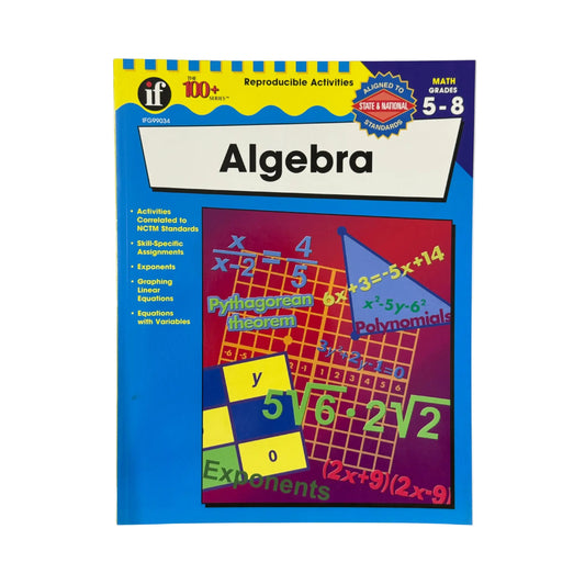Algebra, Grades 5 - 8 (The 100+ Series™) 