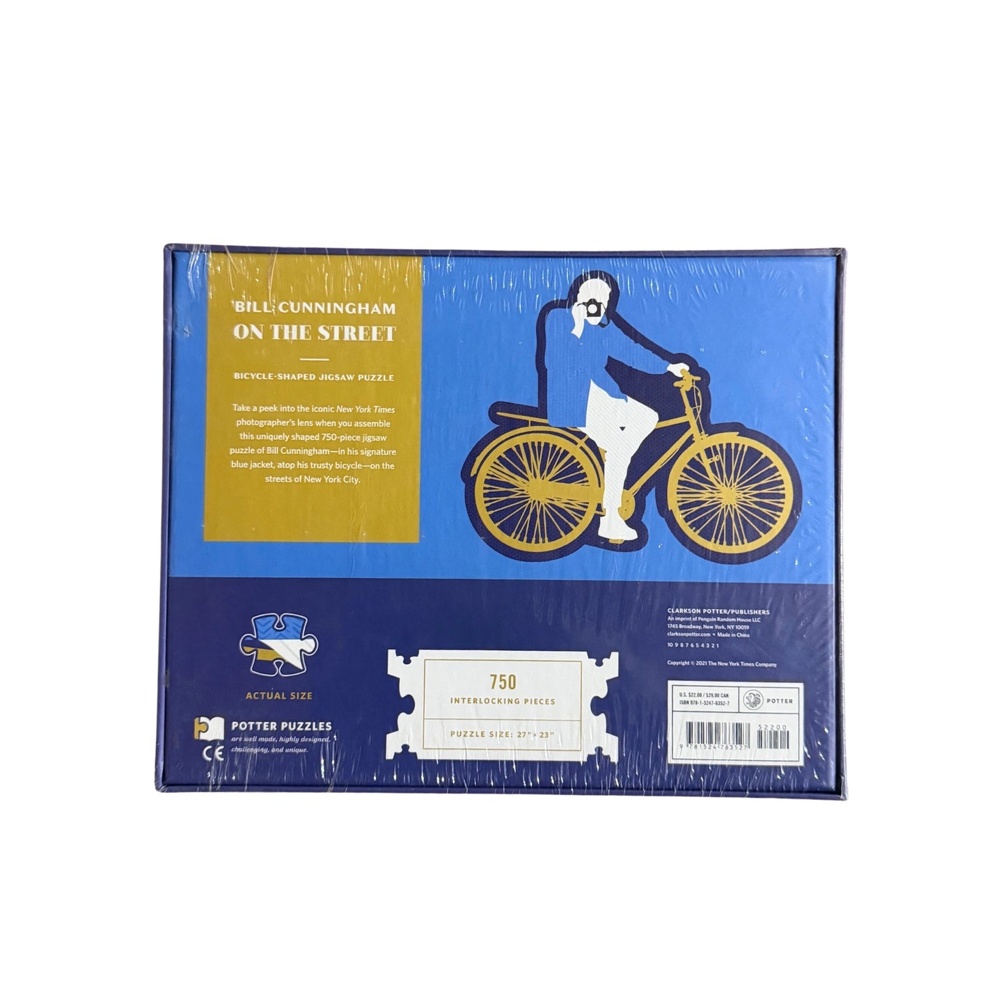 Bill Cunningham: on the Street Puzzle Jigsaw Puzzles for Adults