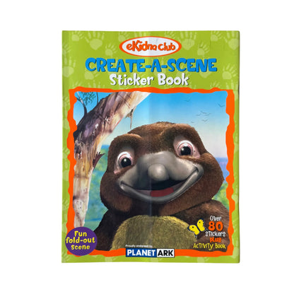 Ekidna Club Create-a-scene Sticker Book