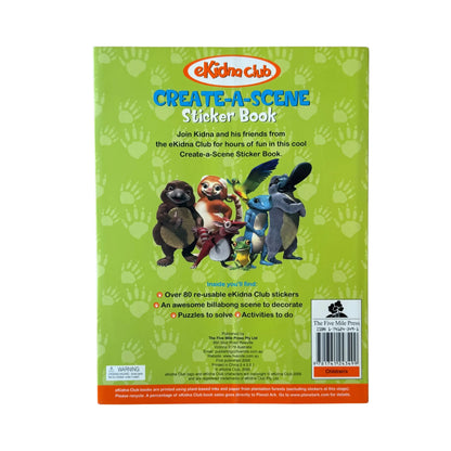 Ekidna Club Create-a-scene Sticker Book