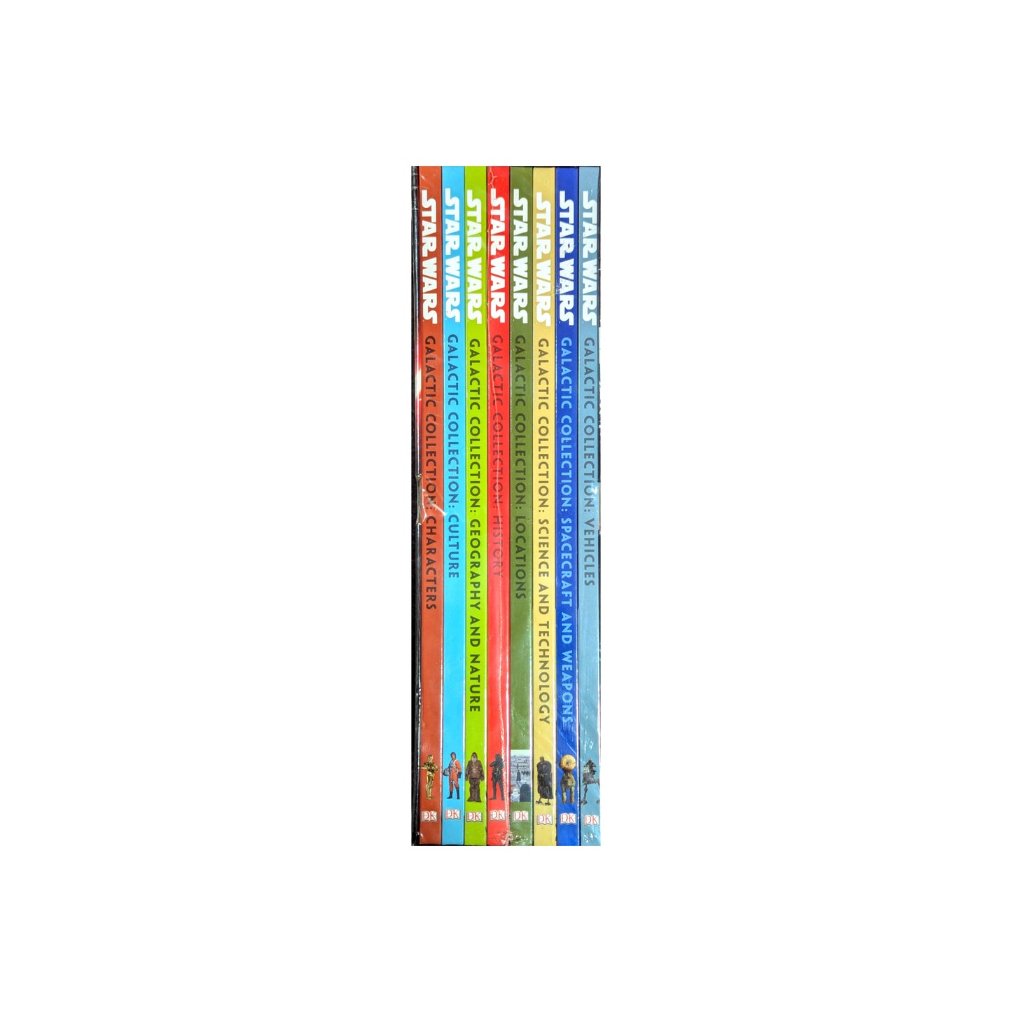 DK STAR WARS GALACTIC COLLECTION 8 Stunning Volumes Box Set