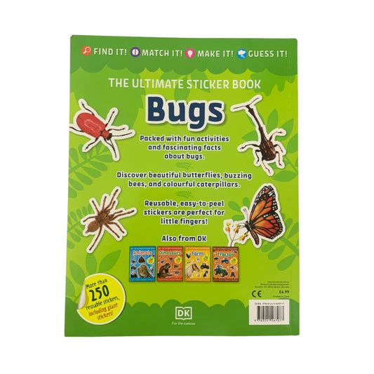 The Ultimate Sticker Book Bugs