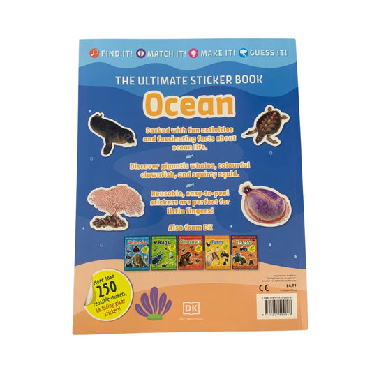 The Ultimate Sticker Book Ocean