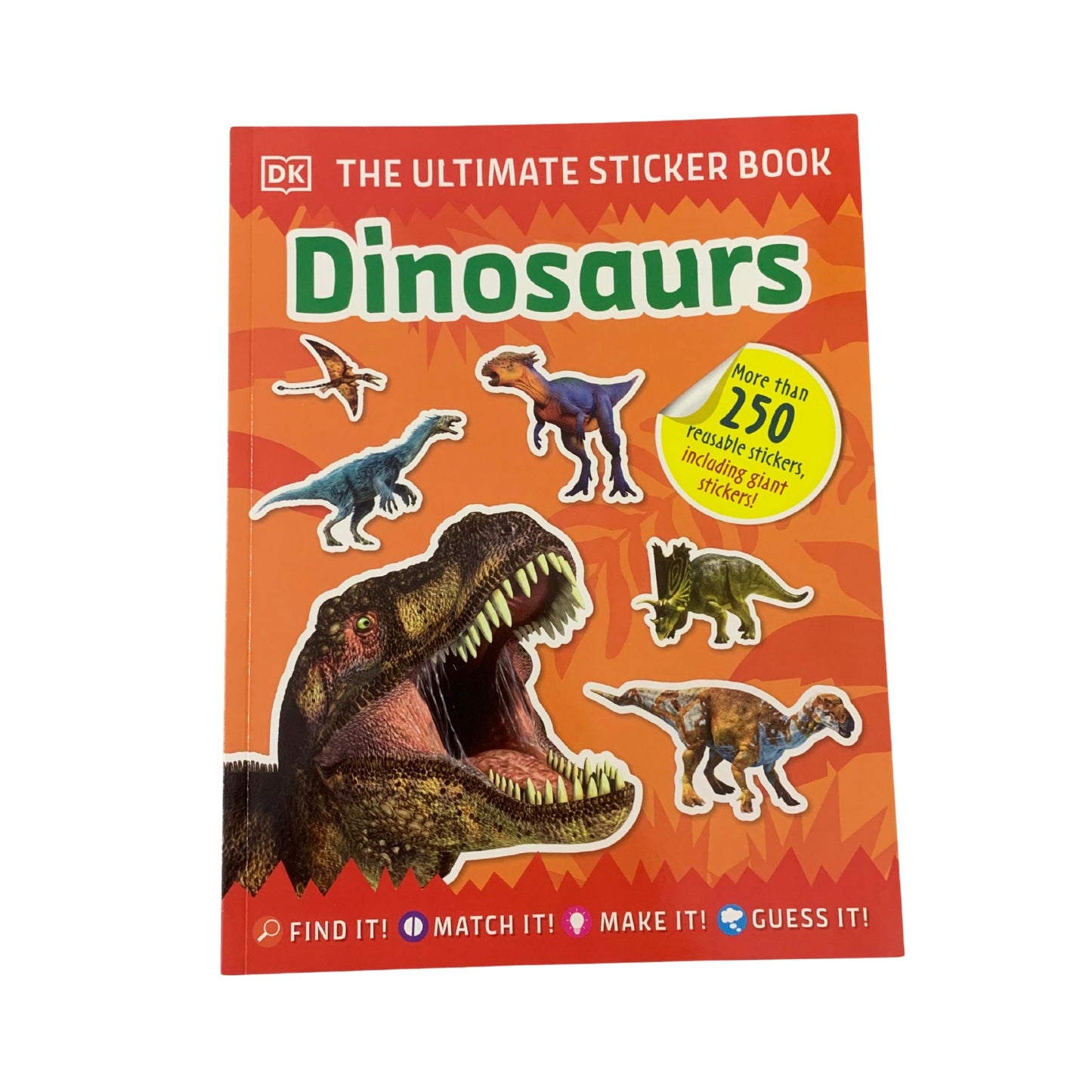 The Ultimate Sticker Book Dinosaur