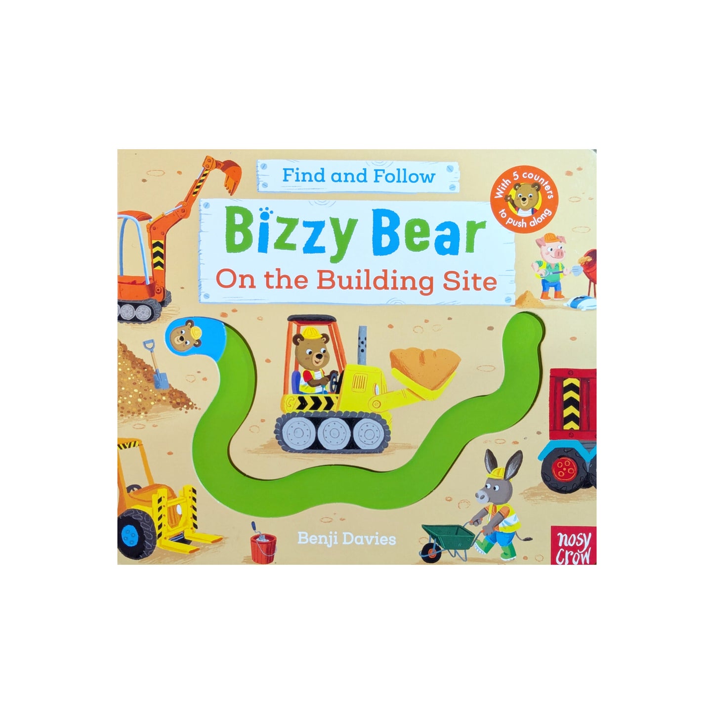 Bizzy Bear: Find and Follow On the Building Site