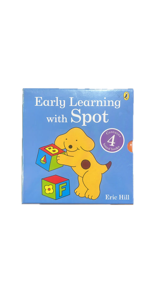 EARLY LEARNING WITH SPOT 4 BOOKS SET