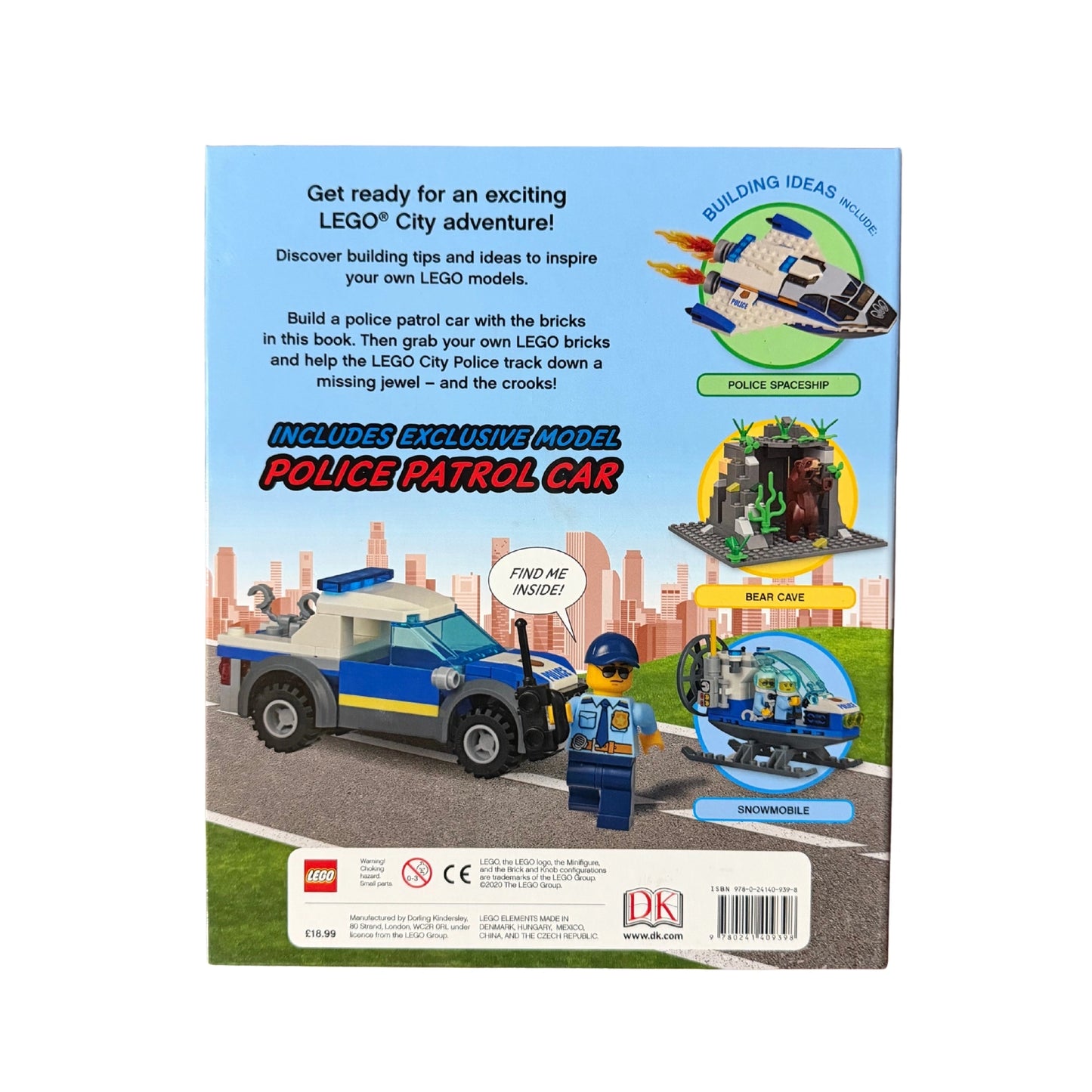 LEGO City Build Your Own Adventure Catch the Crooks With Minifigure and Exclusive Model