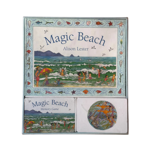 Magic Beach - Book and Memory Card Game
