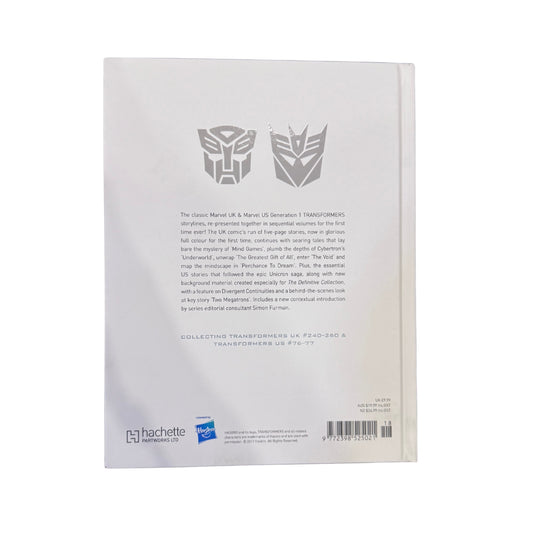 TRANSFORMERS THE DEFINITIVE G1 COLLECTION VL:19 PERCHANCE TO DREAM