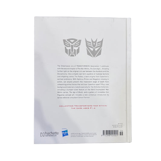 TRANSFORMERS THE DEFINITIVE G1 COLLECTION VL:30 WAR WITHIN THE DARK AGES