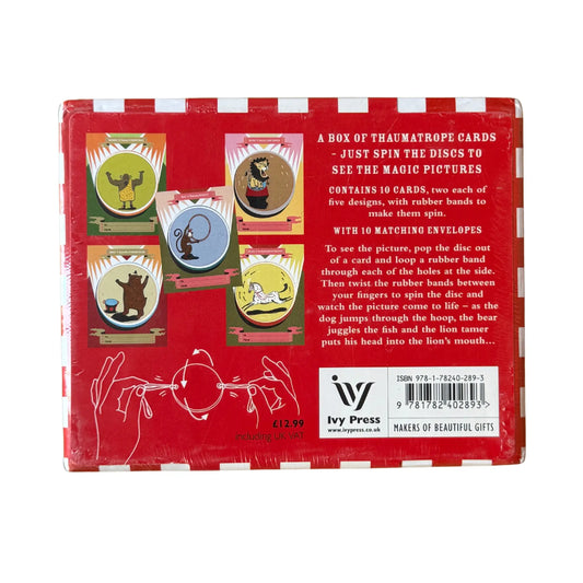 The Circus Illusion Stationery Box: Ten Spinning Cards to Create Unique Cicrus Illusions