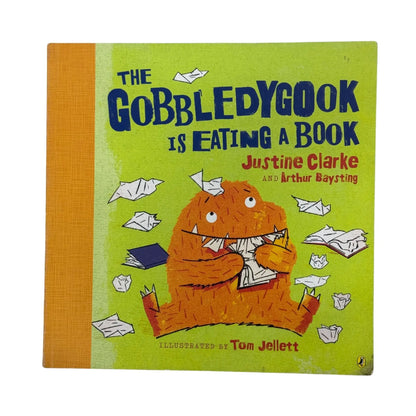 The Gobbledygook is Eating a Book