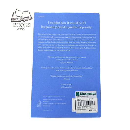 The Setting Sun (New Directions Book)